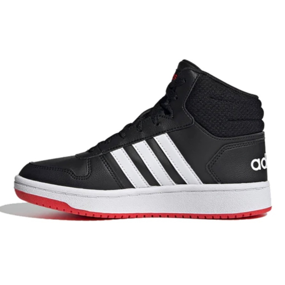 Kids Adidas Hoops Mid Basketball Shoes, youth size 12